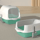 thumbnail image 3 of Arenero Para Gato Caja De Arena Con Tapa Y Puerta Abatible C Verde Claro, 3 of 3