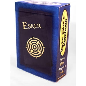 Cuaderno Del Doctor Esker Plankton Games Juego De Cartas De Rompecabezas Estilo Sala De Escape