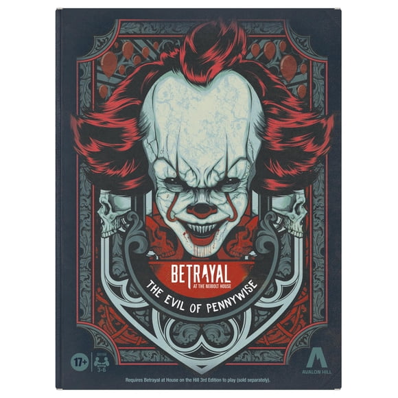 Juego de Mesa Avalon Hill Traición: La Maldad de Pennywise - Expansión
