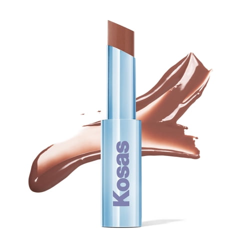 Lápiz Labial Kosas Wet Stick, Hidratante Y Transparente, 100 Grados