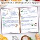 thumbnail image 2 of Libro de recetas LuBudingJoy 150 páginas con encuadernación en espiral, 2 of 6