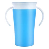 Genérico - Set 2 Vasos 360 Antiderrame Para Bebe Aprendizaje Lau