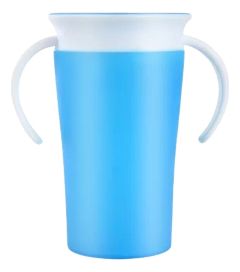 Genérico - Set 2 Vasos 360 Antiderrame Para Bebe Aprendizaje Lau