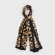 thumbnail image 1 of Pañuelo Largo Tipo Seda De 90x180cm Estampado Animal Print beige Talla Única, 1 of 5