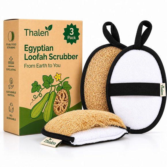 Lufa Thalen Exfoliante Pack de 3 Sin Plástico