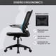 thumbnail image 4 of Silla Ergonomica Oficina Soporte Lumbar Ajustable Giratorio Negro, 4 of 8