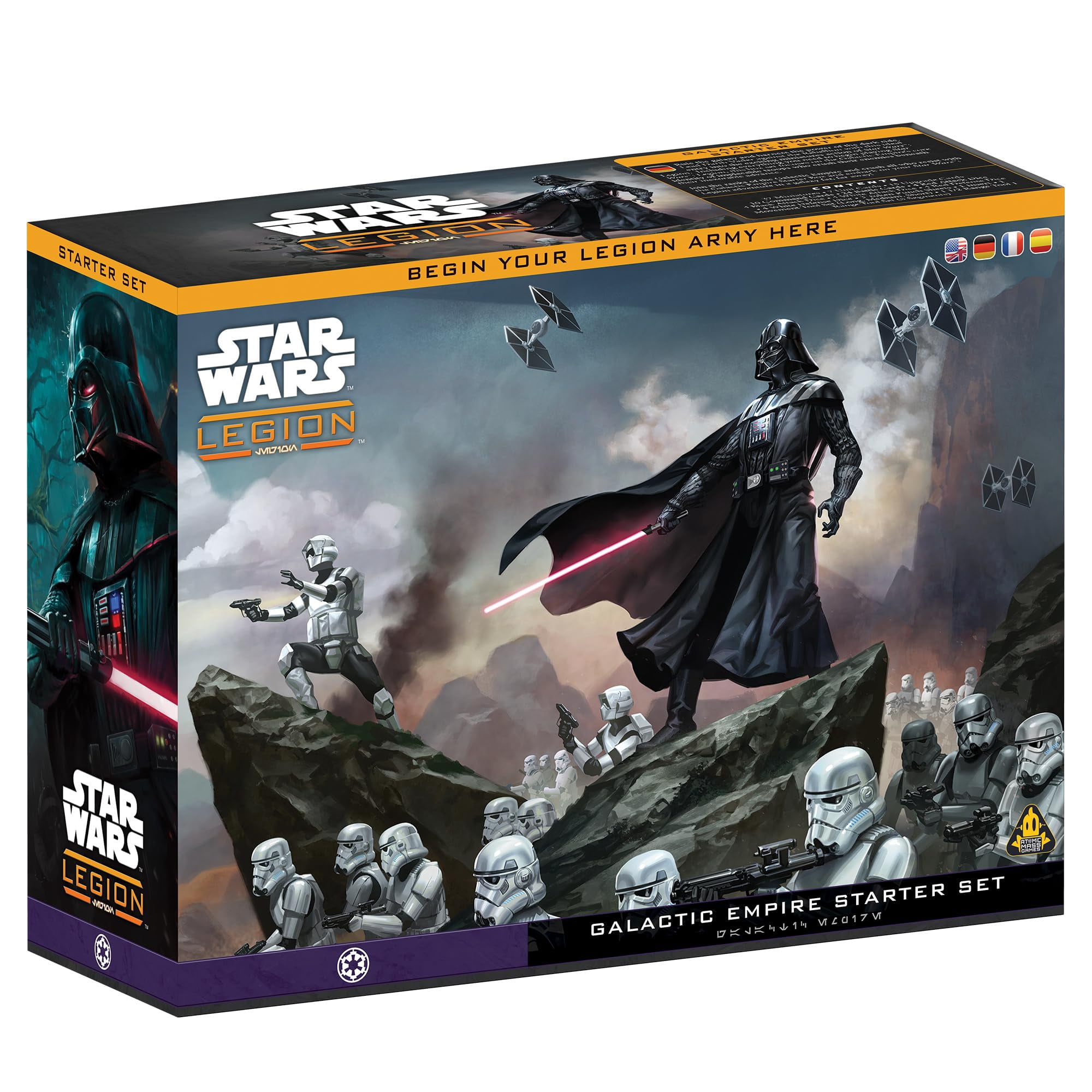 Asmodee - Juego De Miniaturas De Mesa Atomic Mass Star Wars: Legion