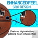 thumbnail image 3 of Baloncesto Franklin Sports 5000 oficial, tamaño 7 (29,5 cm), color marrón y negro, 3 of 7