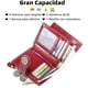 thumbnail image 2 of Cartera Para Mujer De Con Bloqueo Rfid Billetera Pequeño Con Cremallera Monedero De Dama Minimalista Tarjetero Moda De Gran Capacidad Regalos Para Chicas Y Mujeres, 2 of 6