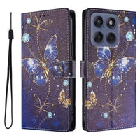 Foxdock Funda Tipo Cartera Para Motorola Moto G86 Con Soporte Y Correa – Diseño De Patrones Lindos