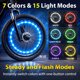 thumbnail image 2 of Luces LED para bicicleta BLITZU, 2 unidades, 7 colores y 15 modos, 2 of 3