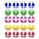 thumbnail image 5 of 20 Pelotas De Golf Adhesivas Portátiles Para Fiestas, Para Adolescentes, Versátiles, Estilo B, 5 of 5