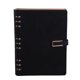 thumbnail image 1 of Cuaderno de oficina A5, bloc de notas de hojas sueltas personalizado, cuaderno de hojas sueltas para estudiantes, cuaderno de espiral de cuero, 1 of 5
