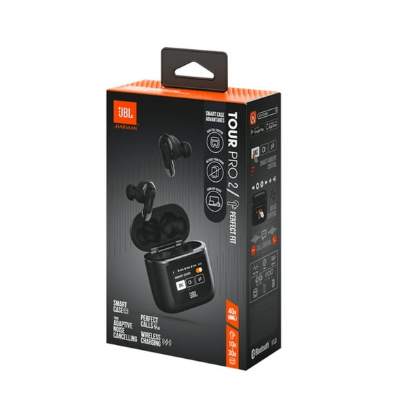 Audífonos JBL Tour Pro 2 ANC Bluetooth IPX5 Negro