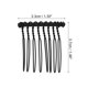 thumbnail image 2 of Unique Bargains 4 Piezas Peines Laterales para el Cabello Antideslizantes Accesorios de Metal 1.3" Negro, 2 of 6