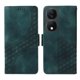 thumbnail image 1 of Carcasa FOXDOCK Honor 90 Smart 5G de cuero PU, diseño acolchado clásico, protección contra caídas y rayones, 1 of 5