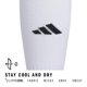 thumbnail image 5 of Calcetines de fútbol adidas Rivalry unisex para colocar sobre la pantorrilla, 2 unidades, 5 of 7
