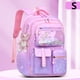 thumbnail image 1 of Primary Bow Knot Schoolbag With Rabbit Pendant For Girls Orthopaedics Kids Backpack Kawaii Waterproof School bag Nylon Backpacks, 1 of 3