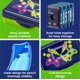 thumbnail image 4 of Estuche de lápices It's Academic – Diseño gamer azul, 4 of 6