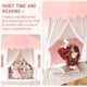 thumbnail image 5 of Carpa de juego grande para niños Avrsol con tapete, rosa, 5 of 7