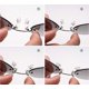 thumbnail image 4 of Gafas de sol NorthEarth retro con clip negro, 4 of 6
