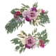 thumbnail image 5 of 2 piezas de flores artificiales hechas , hojas , flores de para telón de fondo , cartel de bienvenida, arreglo Floral , púrpura Opción 4E, 5 of 5