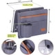 thumbnail image 2 of Organizador De Mesita De Noche Con 5 Bolsillos, Control Remoto, Revistas, Teléfono, Tableta, Gafas, Para El Hogar, Dormitorio, Sofá, Escritorio., 2 of 7
