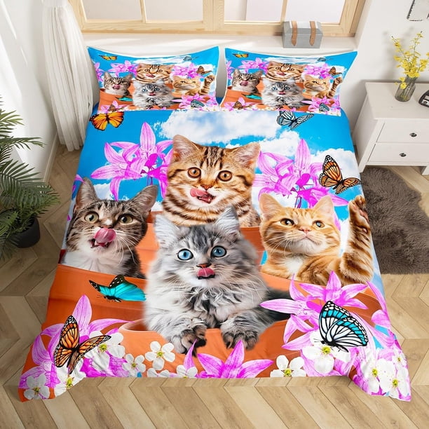 Gamepad Duvet Cover Sets 3 Pieces Rainbow Tie Dye Bedroom Decoration Bedding Set Kids Teens Girls Boys Gaming Gamer Video Games Comforter Cover