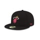 thumbnail image 1 of Gorra New Era NBA Miami Heat Official 59FIFTY para hombre, 1 of 2
