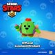 thumbnail image 3 of Brawl Stars Spike the Cactus Flower Fighter Plant Brawler, 3 of 3