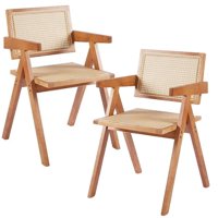 Pandalino - Pack 2 Butacas Sitial Capitol | Ratan Natural | Diseño Clásico