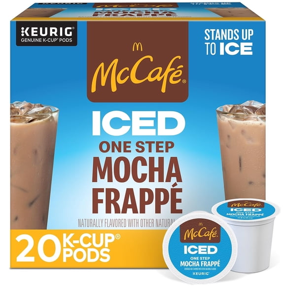 Cápsulas de café McCafé Iced Mocha Frappe, 20 unidades