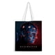 thumbnail image 1 of Hellraiser: Pinhead Bolso de tela con estampado de lienzo para mujer, bolsa de compras reutilizable y estética, con cremallera interior, regalo para mujer,38*45cm., 1 of 6