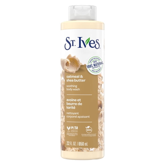 Gel de Ducha St. Ives Avena Karita 650mL Sin Parabenos