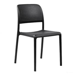 Klik Muebles - Silla De Restaurant O Terraza Comedor Hoffman Enrejada - Negra Completa