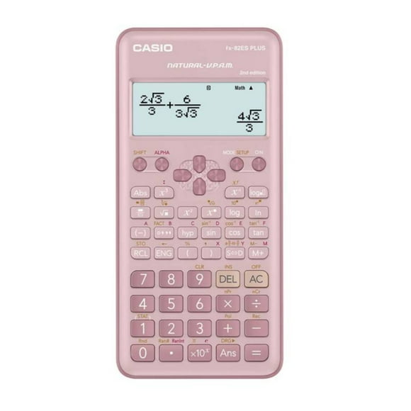 Calculadora Científica Casio FX-82ESPLUS-2-PKWDT
