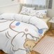thumbnail image 1 of Cinnamoroll 3-Piece Twin Bed Set - Includes 1 Single Comforter And 2 Pillowcases Bedding - Fade Resistant Microfiber - Cinnamoroll, 1 of 4