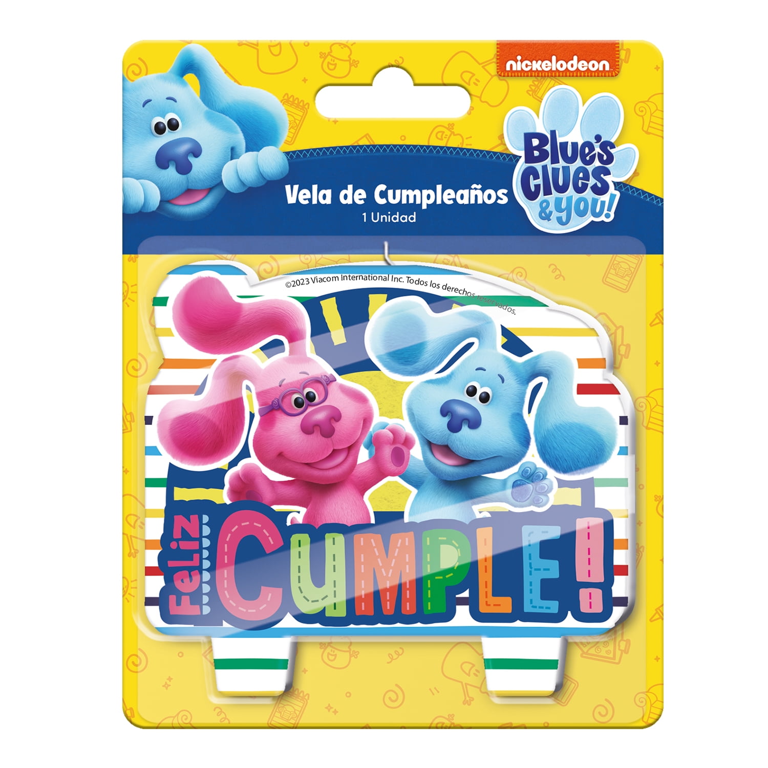 Nickelodeon - Velas Cumpleaños Las Pistas De Blue