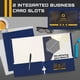 thumbnail image 4 of Portfolio Folders Better Office Products, paquete de 50 unidades, color azul, 4 of 7