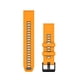 thumbnail image 1 of Correa de reloj Garmin QuickFit de 22 mm, naranja brillante/grafito, silicona, 1 of 1