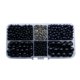 thumbnail image 5 of 600 Cuentas Brillantes Multifuncionales Para Manualidades, Aretes, Pulseras, Color Negro, 5 of 5