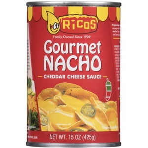 Ricos - Salsa De Queso Cheddar 425G