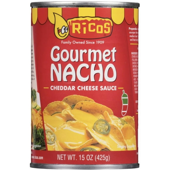 Ricos Salsa de Queso Cheddar 425g