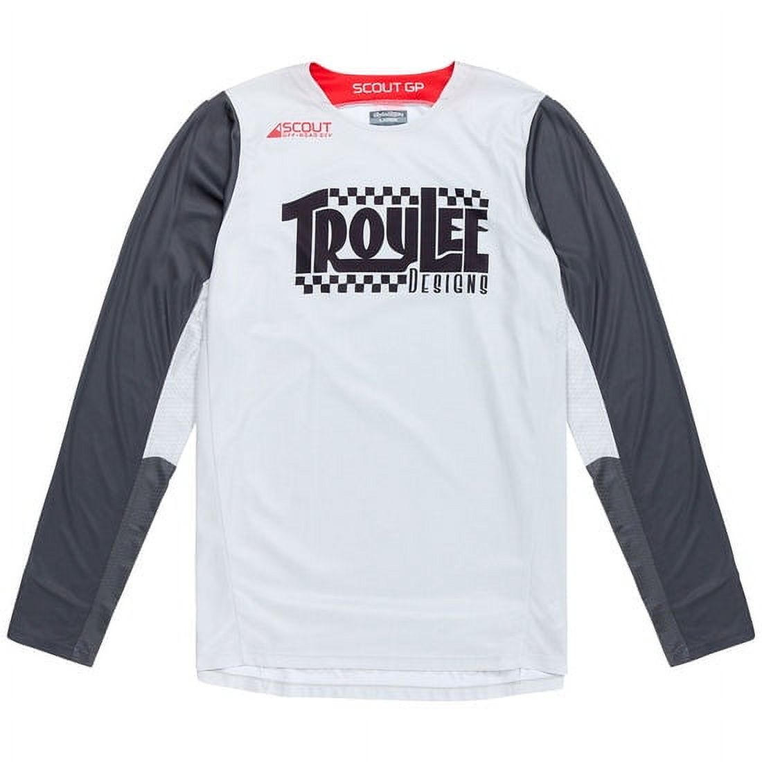 Polera Troy Lee Scout Gp Big Lee Charcoal