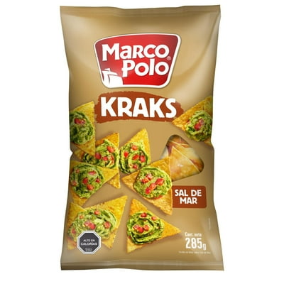 Tortillas Kraks Sal De Mar 285 G Marco Polo