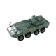 thumbnail image 1 of 1/72 Modelo De Tanque 4D Modelo De Carro Para Decoración De Mesa 09 Carro Verde, 1 of 5