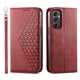 thumbnail image 1 of Funda Flip FOXDOCK para Samsung Galaxy A35 , Estilo Billetera con Diseño Rombo, Correa de Mano y Soporte, Uso Diario, 1 of 6
