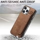thumbnail image 2 of Funda Protectora con Correa para iPhone 16 Pro Max Resistente a Golpes Marrón, 2 of 6
