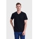 thumbnail image 2 of Polera Hombre Cuello V Básica Negro, 2 of 5