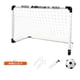 thumbnail image 2 of Porterías De Fútbol Para Niños Conjunto De Redes De Fútbol Portátiles Entrenamiento Al Aire Libre Montaje Fácil, 2 of 5